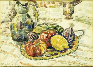 Still Life with Fruit; Nature Morte avec Fruits, 1926 (watercolour over charcoal on paper Still Life with Fruit; Nature Morte avec Fruits, 1926 (watercolour over charcoal on paper