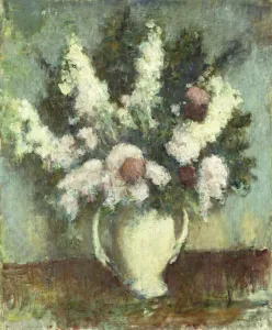 Still Life with Lilacs, (oil on canvas) Still Life with Lilacs, (oil on canvas)
