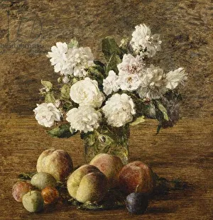 Still Life: Roses and Fruits; Nature Morte: Roses et Fruits, 1878 (oil on canvas) Still Life: Roses and Fruits; Nature Morte: Roses et Fruits, 1878 (oil on canvas)