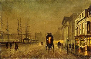 Liverpool Docks, (oil on canvas) Liverpool Docks, (oil on canvas)