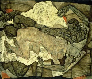 Lovers (Man and Woman I); Liebespaar (Mann und Frau I), 1914 (oil on canvas) Lovers (Man and Woman I); Liebespaar (Mann und Frau I), 1914 (oil on canvas)
