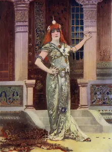 Madame Sarah Bernhardt in Iseyl (colour photo) Madame Sarah Bernhardt in Iseyl (colour photo)