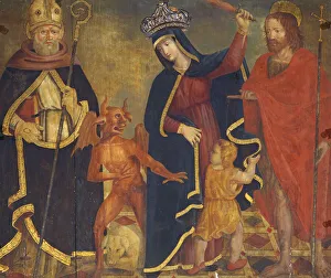 The Madonna of Relief with Saints (tempera on panel) The Madonna of Relief with Saints (tempera on panel)