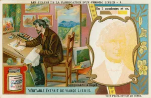 Making a Liebig Chromolithograph (chromolitho) Making a Liebig Chromolithograph (chromolitho)
