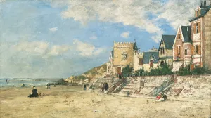 Malakoff Tower and the Shore at Trouville; La Tour Malakoff et le Rivage a Trouville Malakoff Tower and the Shore at Trouville; La Tour Malakoff et le Rivage a Trouville