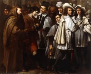 A Man being Escorted to the Gallows (oil on canvas) A Man being Escorted to the Gallows (oil on canvas)