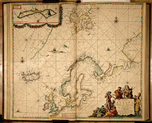 Map of Northern Europe (hand coloured engraving) Map of Northern Europe (hand coloured engraving)