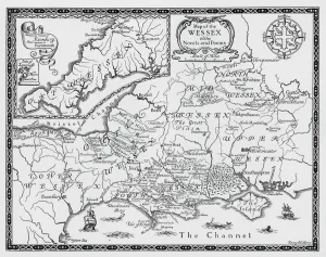 Map of the Wessex of the Novels and Poems of Thomas Hardy (engraving) Map of the Wessex of the Novels and Poems of Thomas Hardy (engraving)