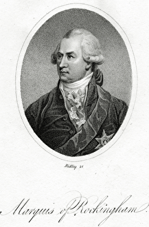 The Marquis of Rockingham, engraved by William Ridley, from 'Junius Stat Nominus The Marquis of Rockingham, engraved by William Ridley, from 'Junius Stat Nominus