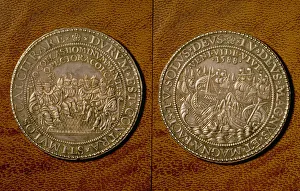 Medal commemorating the Defeat of the Spanish Armada, 1588 (silver) Medal commemorating the Defeat of the Spanish Armada, 1588 (silver)