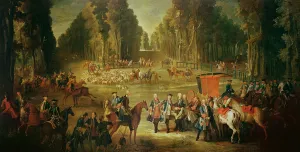 Meeting for the Puits-du-Roi Hunt at Compiegne (oil on canvas) (see 202272 for detail) Meeting for the Puits-du-Roi Hunt at Compiegne (oil on canvas) (see 202272 for detail)