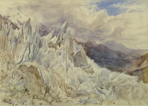 Mer de Glace, 1856 (w/c over graphite with gouache on paper) Mer de Glace, 1856 (w/c over graphite with gouache on paper)