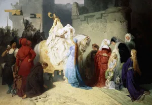 Merlin presenting the Future King Arthur, 1873 (oil on canvas) Merlin presenting the Future King Arthur, 1873 (oil on canvas)