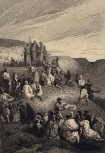 The Miracle of the Loaves and Fishes (engraving) The Miracle of the Loaves and Fishes (engraving)