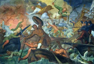 The Miraculous Intervention of SS Peter and Paul in the Battle of Lepanto The Miraculous Intervention of SS Peter and Paul in the Battle of Lepanto