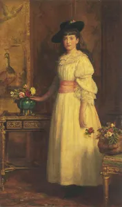 Miss Gertrude Vanderbilt, 1888 (oil on canvas) Miss Gertrude Vanderbilt, 1888 (oil on canvas)