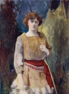 Miss Irene Vanbrugh in The Admirable Crichton (colour photo) Miss Irene Vanbrugh in The Admirable Crichton (colour photo)