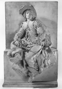 Model for the Monument to Alexandre Dumas Pere, d'Artagnan or Figure of a musketeer Model for the Monument to Alexandre Dumas Pere, d'Artagnan or Figure of a musketeer