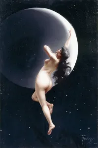 The Moon Nymph, 1883 (oil on canvas laid down on board) The Moon Nymph, 1883 (oil on canvas laid down on board)