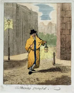 The Morning Herald, 1826 (etching) The Morning Herald, 1826 (etching)