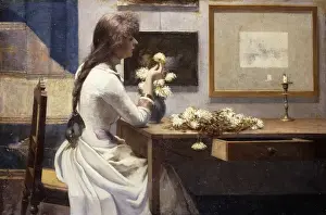 In the Morning; Le matin, 1889 (oil on canvas) In the Morning; Le matin, 1889 (oil on canvas)