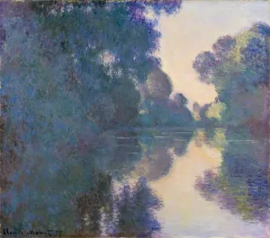 Morning on the Seine near Giverny, 1897 (oil on canvas) Morning on the Seine near Giverny, 1897 (oil on canvas)