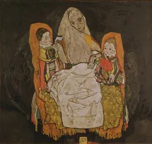 Mother with Two Children, 1915-17 (oil on canvas) Mother with Two Children, 1915-17 (oil on canvas)