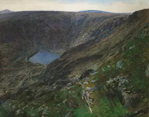 Poland Collection: Mountain Lake in the Giant Mountains, 1896 (oil on canvas)