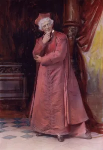 Mr Arthur Bourchier in The Bishop's Move (colour photo) Mr Arthur Bourchier in The Bishop's Move (colour photo)