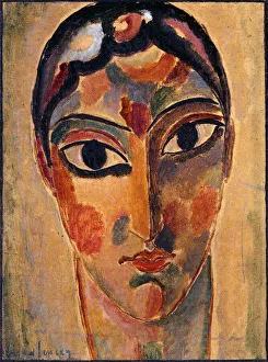 Mystical Head: Head Ascona; Mystischer Kopf: Asconeser Kopf, 1918 (oil on board) Mystical Head: Head Ascona; Mystischer Kopf: Asconeser Kopf, 1918 (oil on board)