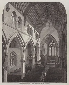 New Church of St Luke, Euston-Road, St Pancras (engraving) New Church of St Luke, Euston-Road, St Pancras (engraving)