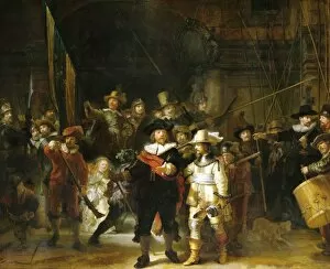 Pop art gallery Collection: The Nightwatch, 1642 (oil on canvas)