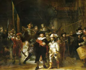 The Nightwatch, 1642 (oil on canvas) The Nightwatch, 1642 (oil on canvas)