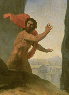 Oedipus and the Sphinx, 1808 (oil on canvas) (detail of 267669) Oedipus and the Sphinx, 1808 (oil on canvas) (detail of 267669)
