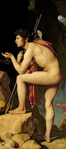 Oedipus and the Sphinx, 1808 (oil on canvas) (detail of 267669) Oedipus and the Sphinx, 1808 (oil on canvas) (detail of 267669)