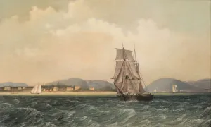 Off Mt. Desert Island, Maine, 1850 (oil on canvas) Off Mt. Desert Island, Maine, 1850 (oil on canvas)