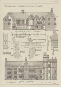The Old Hall Gainsborough, Lincolnshire (litho) The Old Hall Gainsborough, Lincolnshire (litho)