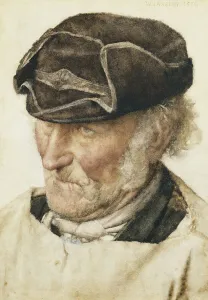 An Old Sea Salt, (watercolour aand bodycolour) An Old Sea Salt, (watercolour aand bodycolour)