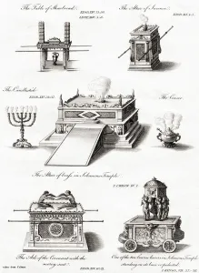 Old Testament religious artifacts (engraving) Old Testament religious artifacts (engraving)