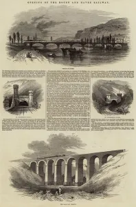 Opening of the Rouen and Havre Railway (engraving) Opening of the Rouen and Havre Railway (engraving)