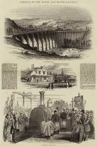 Opening of the Rouen and Havre Railway (engraving) Opening of the Rouen and Havre Railway (engraving)