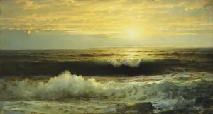 An Orange Sunset Waning Low, 1897 (oil on canvas) An Orange Sunset Waning Low, 1897 (oil on canvas)