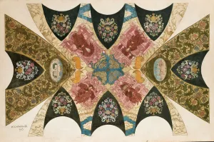 An original design for a ceiling mural for the State Bank in Nizhny-Novgorod An original design for a ceiling mural for the State Bank in Nizhny-Novgorod