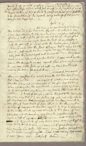 Page 3, Letter from Abigail Adams to John Adams, 31 March - 5 April 1776 (ink on paper) Page 3, Letter from Abigail Adams to John Adams, 31 March - 5 April 1776 (ink on paper)