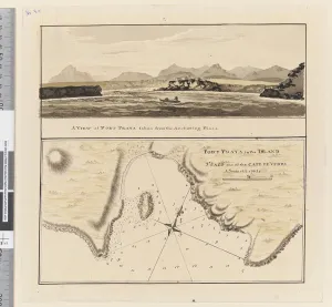 Page 3a Chart of Port Praya in the Island of St Jago, Cape Verde Islands Page 3a Chart of Port Praya in the Island of St Jago, Cape Verde Islands