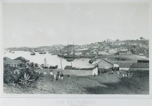 Nine panoramic views of Rio de Janeiro: A Prainha (da Saude), 1862 (litho) Nine panoramic views of Rio de Janeiro: A Prainha (da Saude), 1862 (litho)