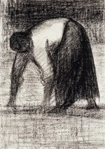 A Peasant Woman with Hands in the Ground; Paysanne les Mains au Sol, c A Peasant Woman with Hands in the Ground; Paysanne les Mains au Sol, c