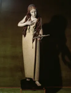The Penitent Magdalene, 1664 (polychrome wood) The Penitent Magdalene, 1664 (polychrome wood)