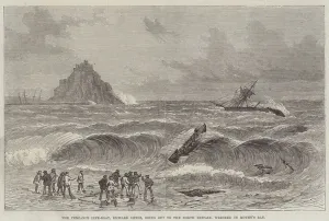 The Penzance Life-Boat, Richard Lewis, going out to the North Britain The Penzance Life-Boat, Richard Lewis, going out to the North Britain