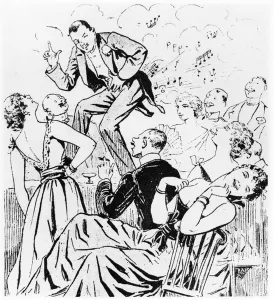 The Petomane, illustration for Paris qui rit from Le Ventomane The Petomane, illustration for Paris qui rit from Le Ventomane
